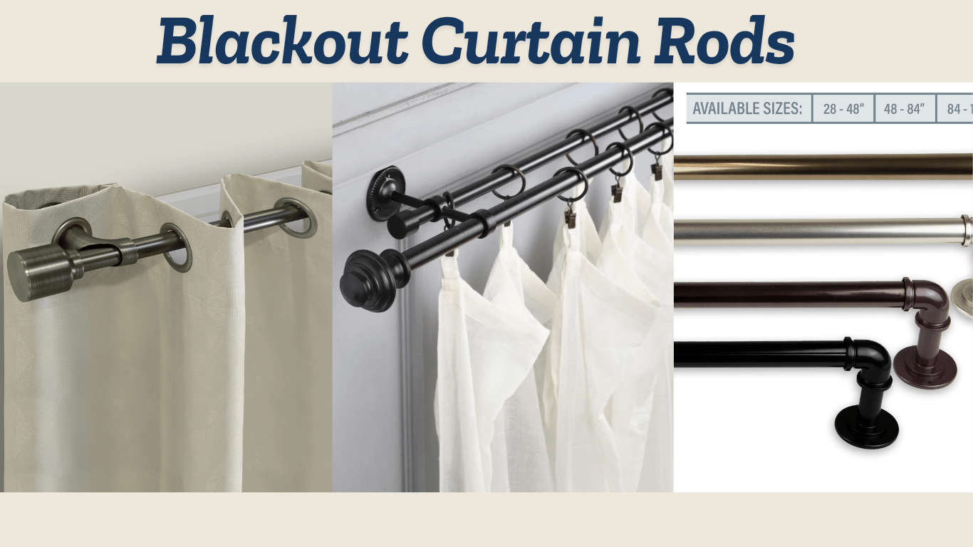 Blackout Curtain Rod