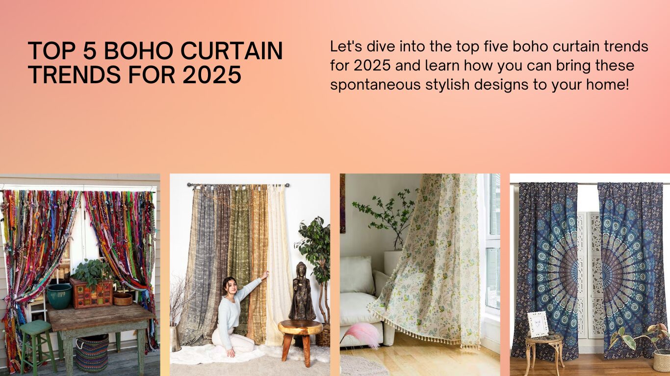 boho curtains