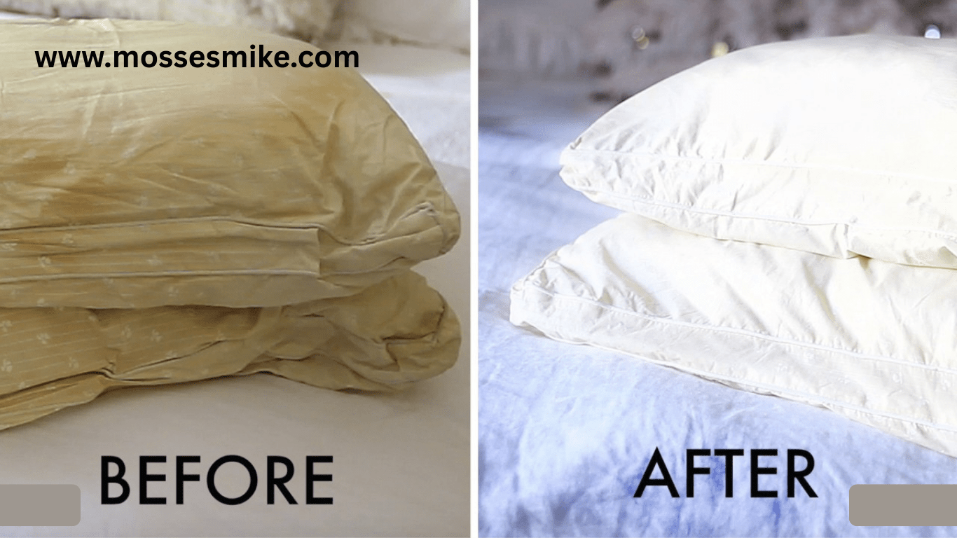 how to wash pillows