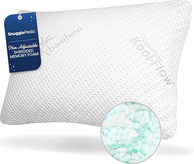 Snuggle-Pedic Shredded Memory Foam Pillow