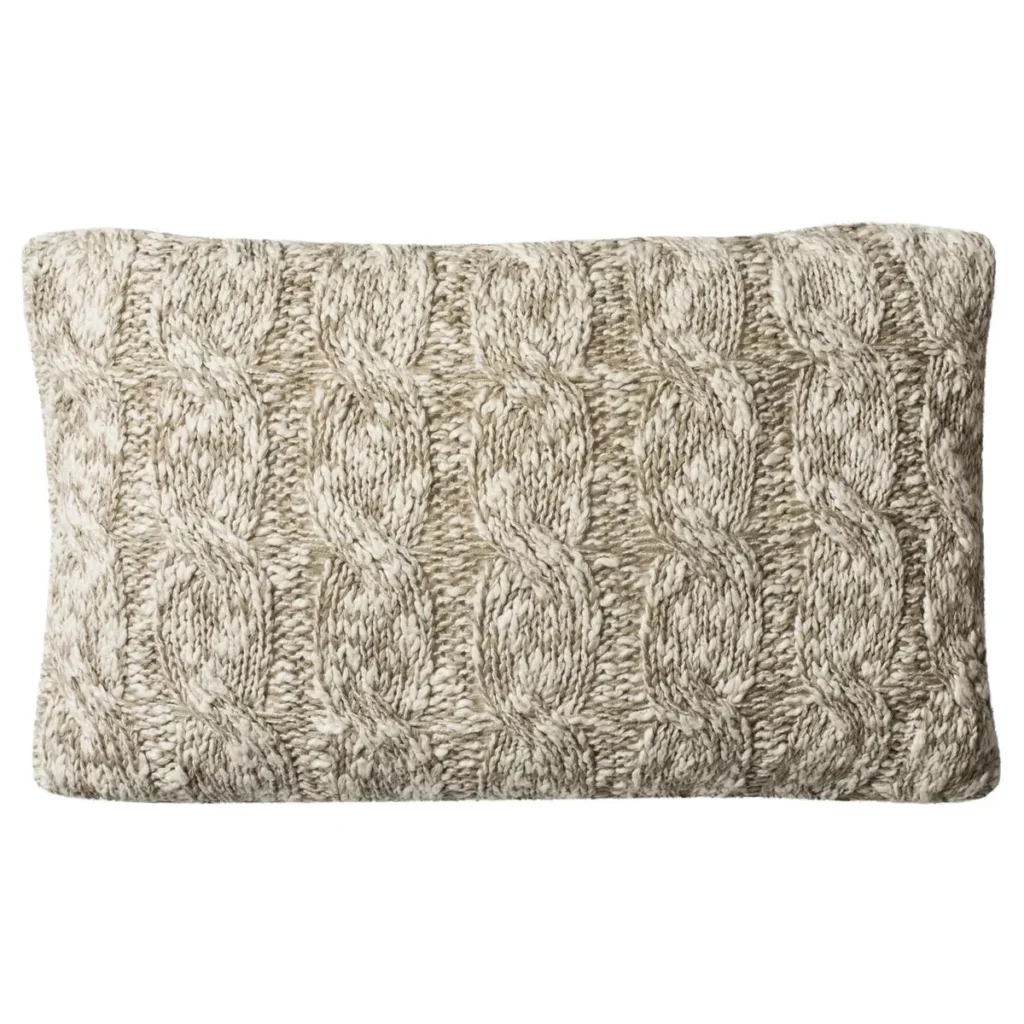 Chunky Knit Pillow