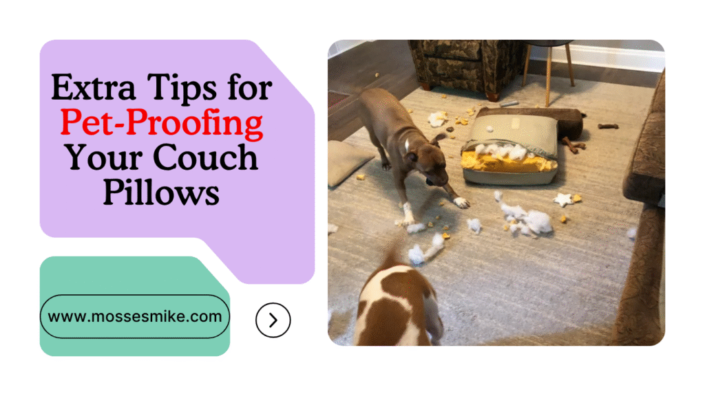 Extra Tips for Pet-Proofing Your Couch Pillows
