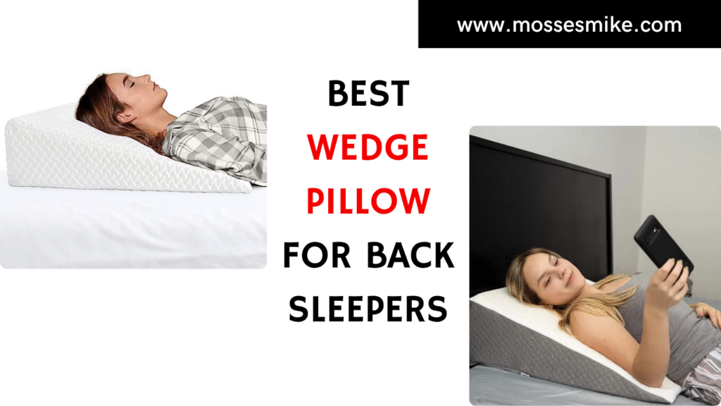 Best Wedge Pillow for Back Sleepers