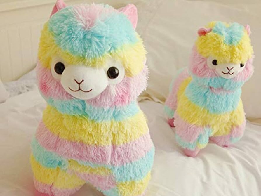 Why it’s trending: Bright, colorful, and totally unique—this llama is one of the newer designs that’s quickly gained popularity. It’s perfect for kids who like quirky, playful animals and want something a little different from the usual.

Best for: Kids with big personalities and a love for all things rainbow.