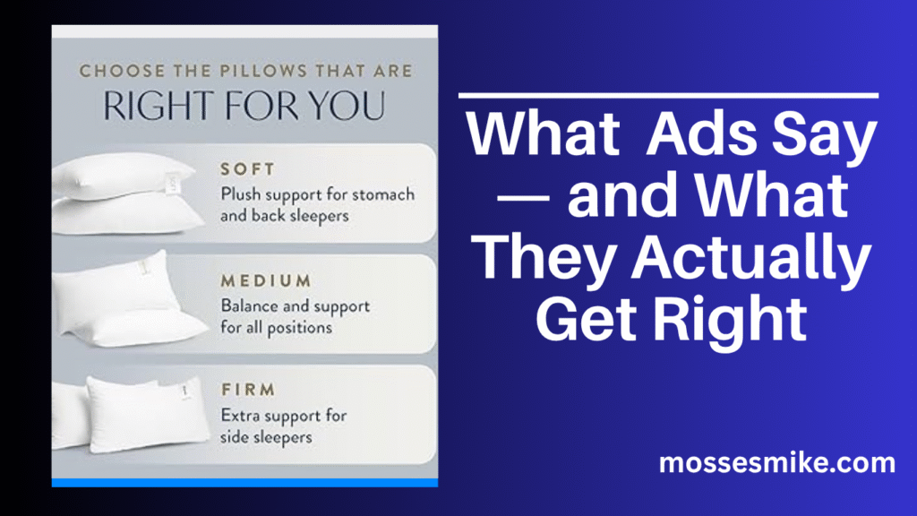 What the Ads Say — and What They Actually Get Right